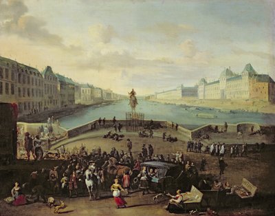 Die Pont Neuf, Paris, 1665-69 von Flemish School